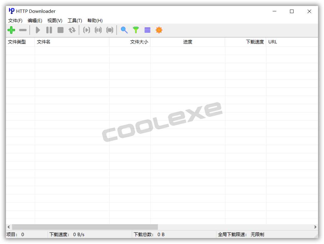 HTTP Downloader v1.0.6.3 多线程下载工具 便携版 - 阿酷杂货铺